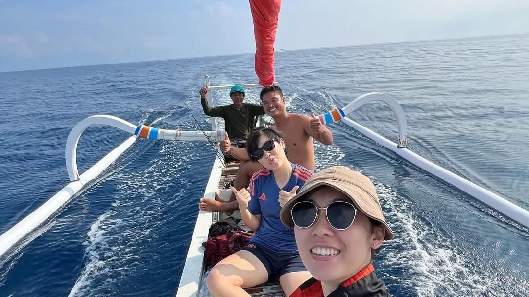 Sailing dengan Perahu (Jukung) Bali
