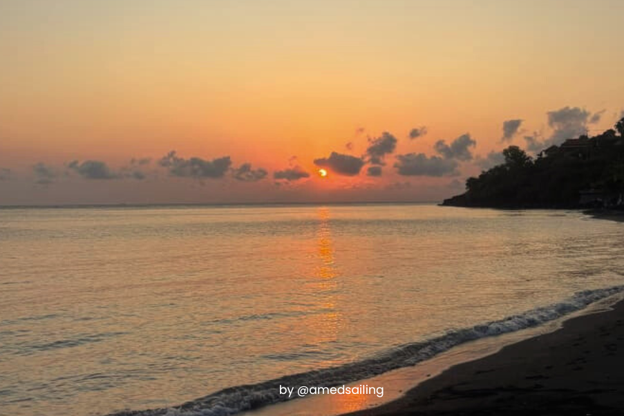 Sunrise in Lipah Beach