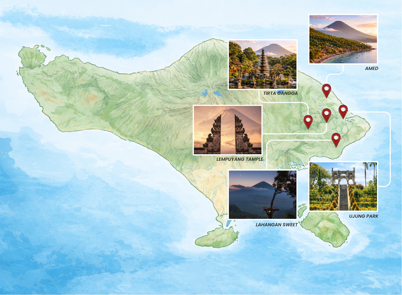 Objek Wisata Bali Timur